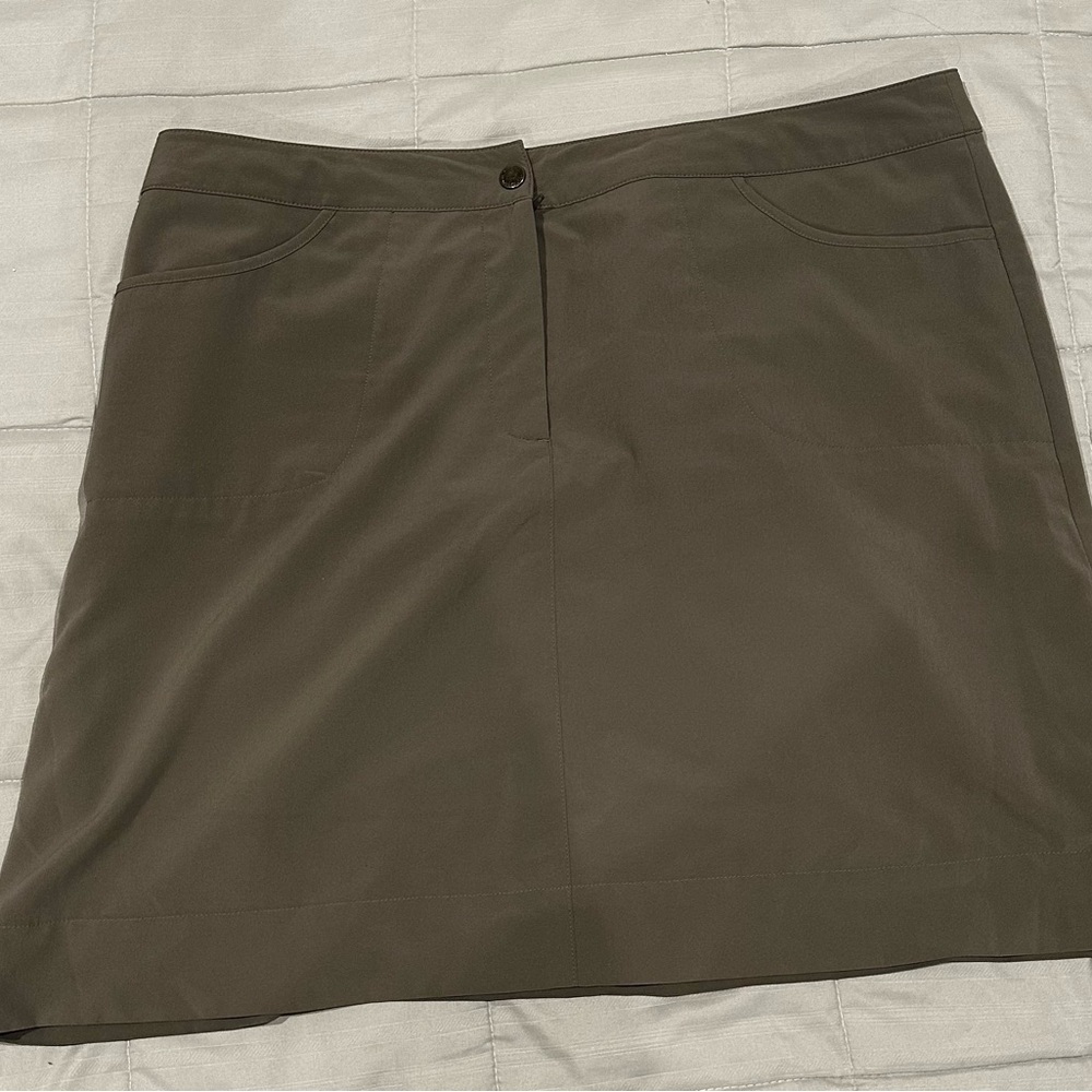 Cutter & Buck Classic Olive Skort